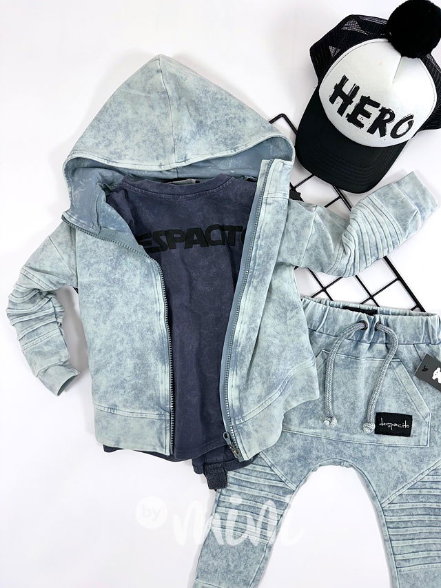 Despacito ice blue biker mikina