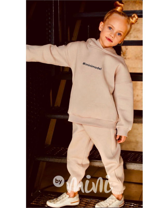 Extra silně zateplená souprava Minimodel beige