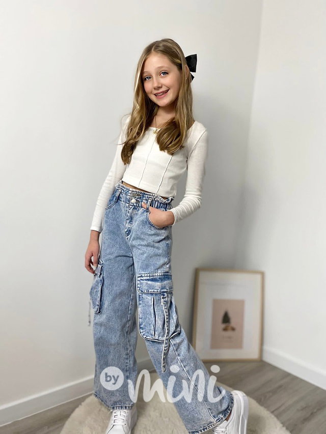 Fashion maxi jeans švédy kapsáče
