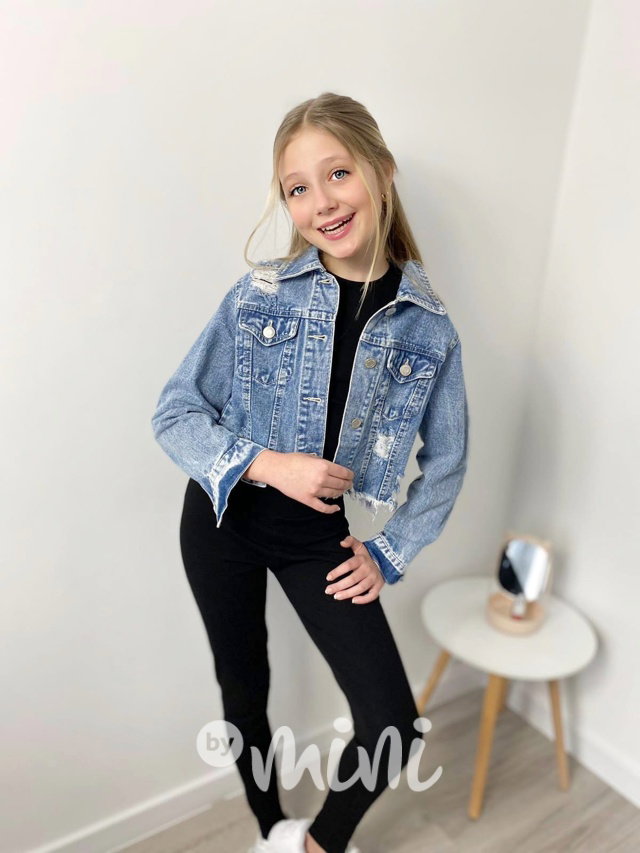 Ripped oversize jeans bunda