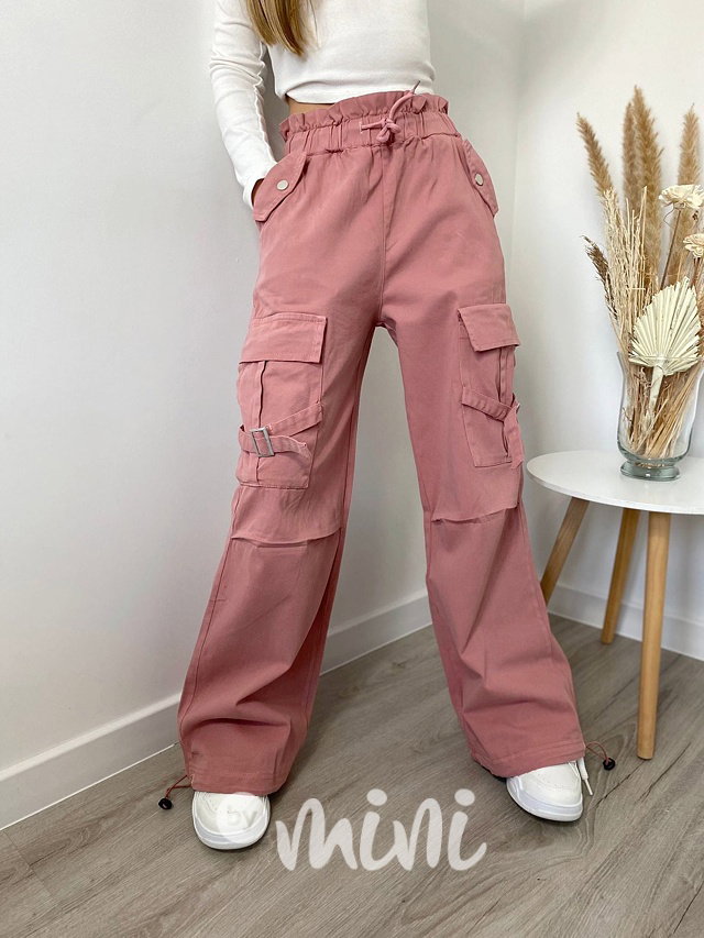 Military cargo kapsáče old pink