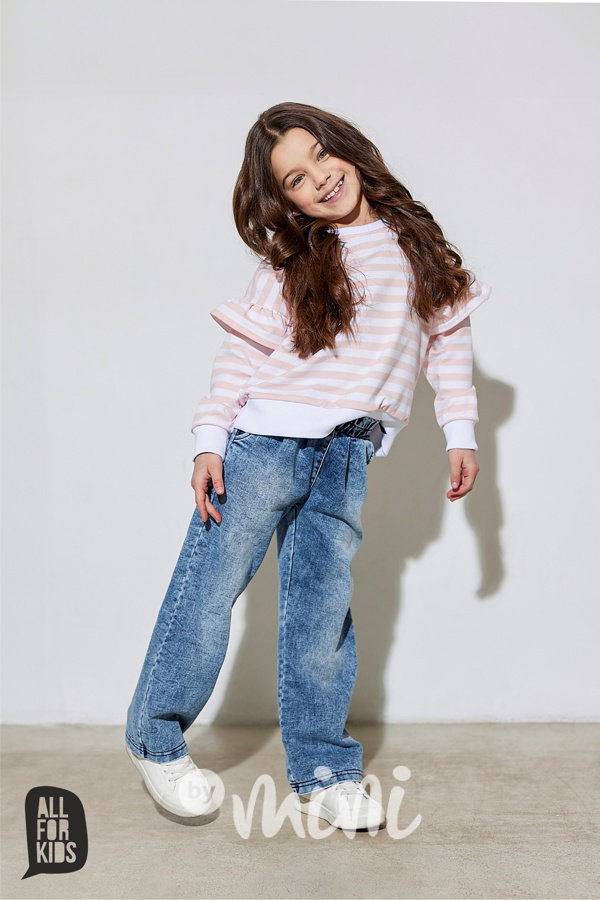 AFK soft denim švédy blue