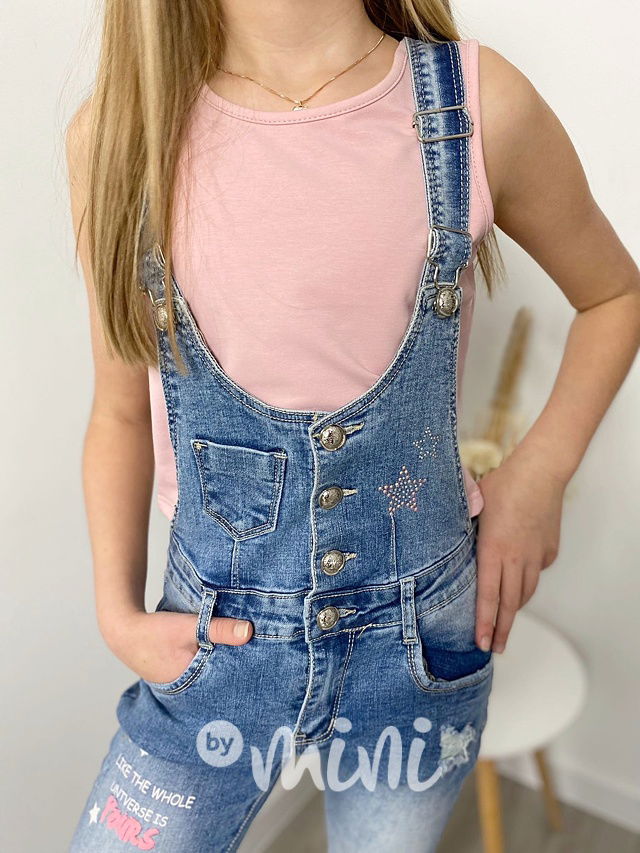 Stretch jeans lacláče se zdobením