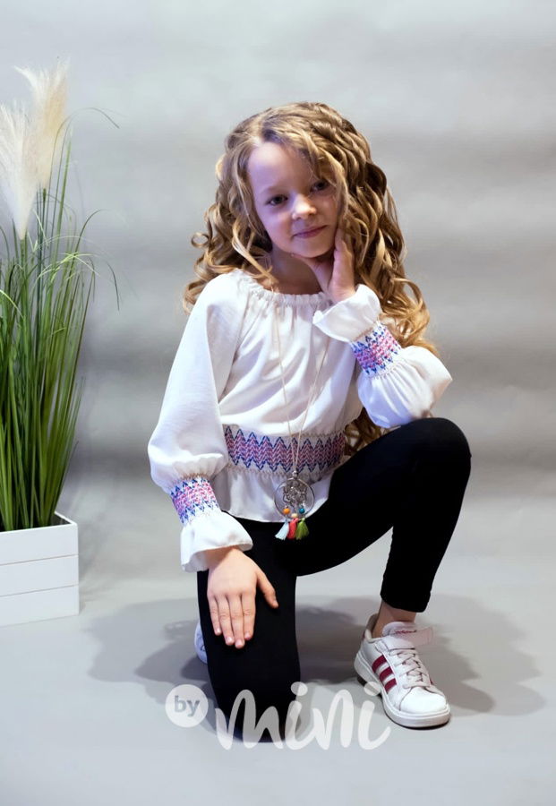 Boho blůzka s řetízkem