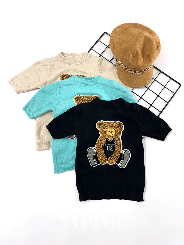 Teddy svetřík černý