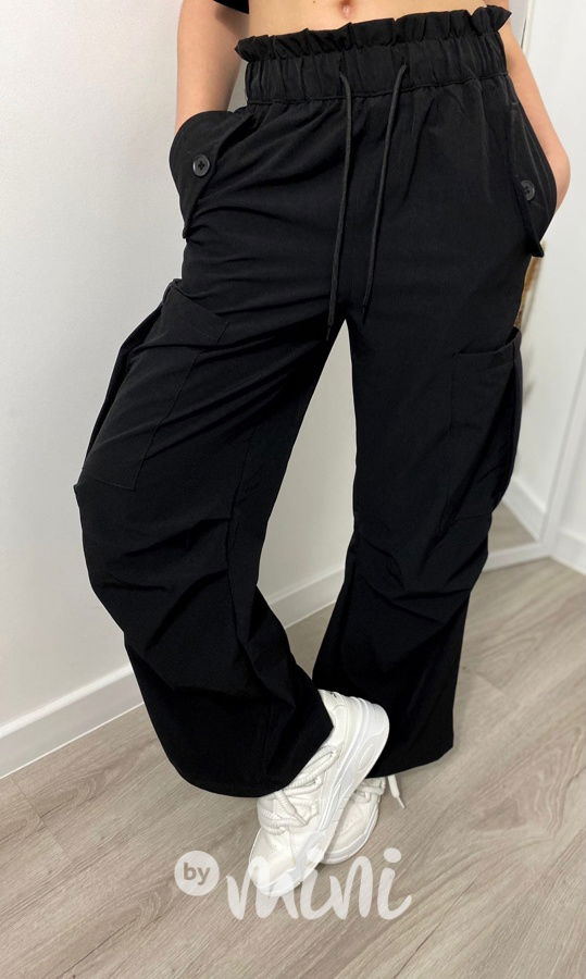 Maxi fashion kapsáče černé