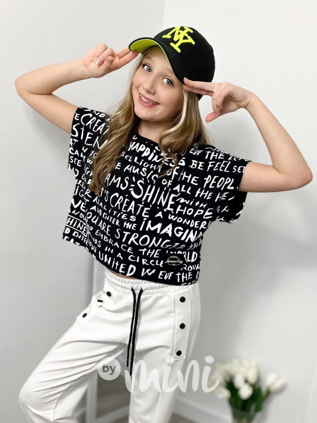 Black letters triko