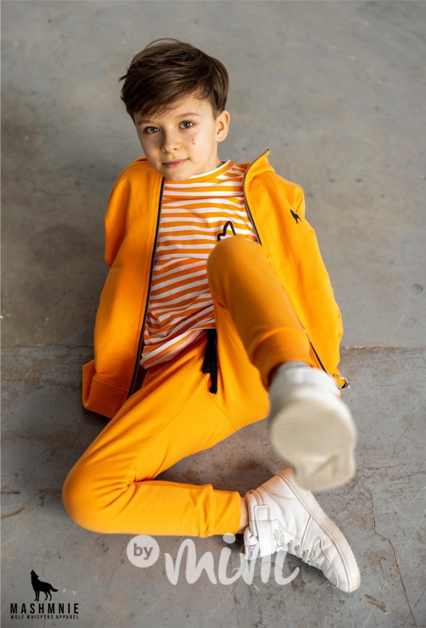 Mash Mnie wolf tepláky orange