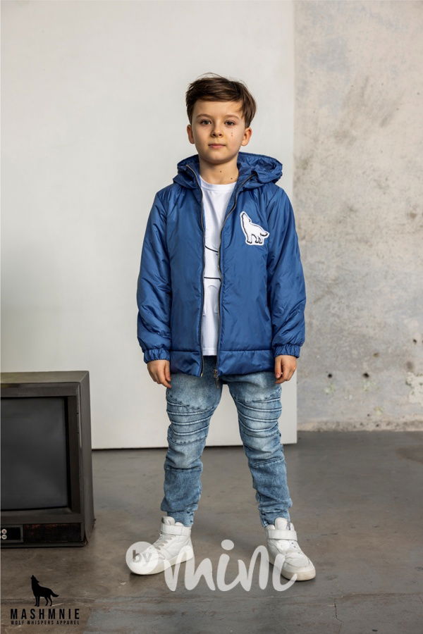 Mash Mnie jarní bunda WOLF blue