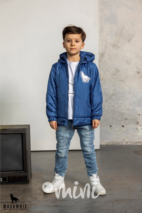 Mash Mnie biker soft denim jeans