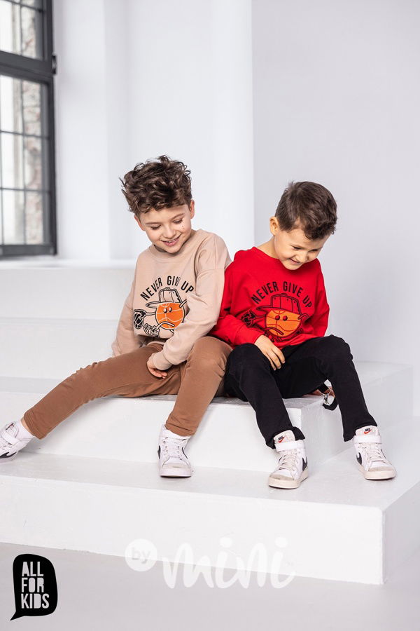 All for kids jogger tepláky s laclem černé