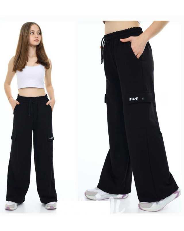 Cargo tepláky SPACE black