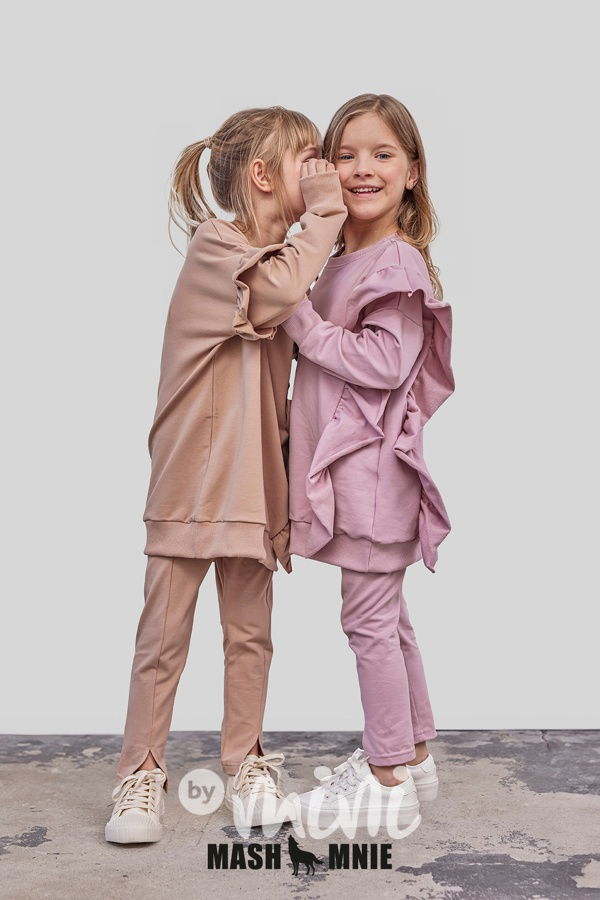 Mash Mnie mikinová tunika růžová