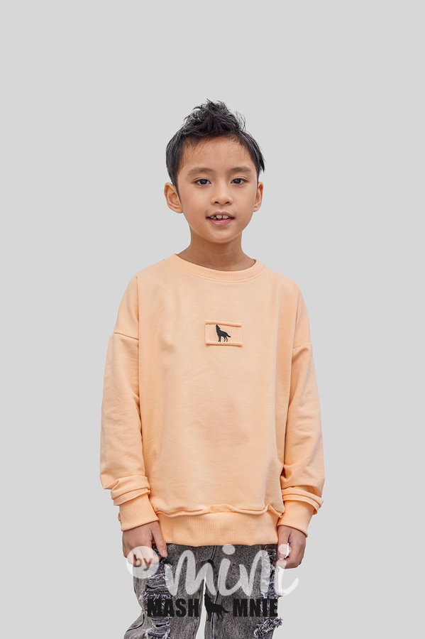 Mash Mnie brand history mikina peach