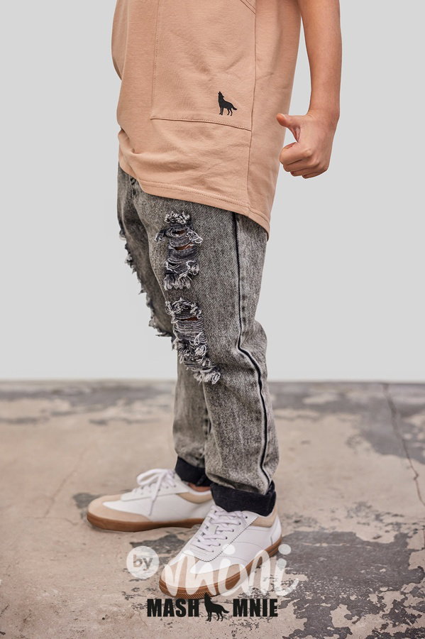 Mash Mnie ripped black jeans