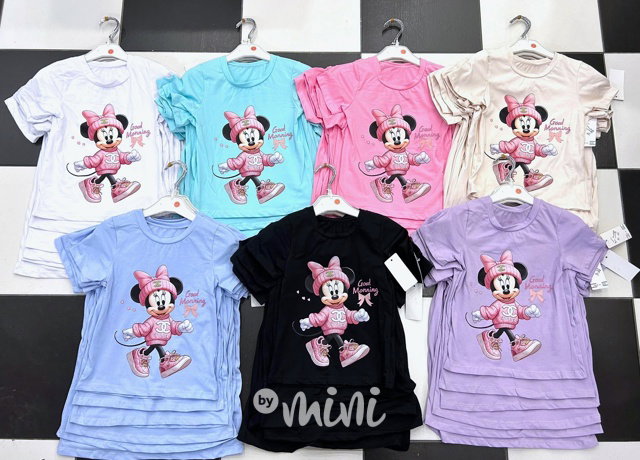 Minnie fashion triko bílé