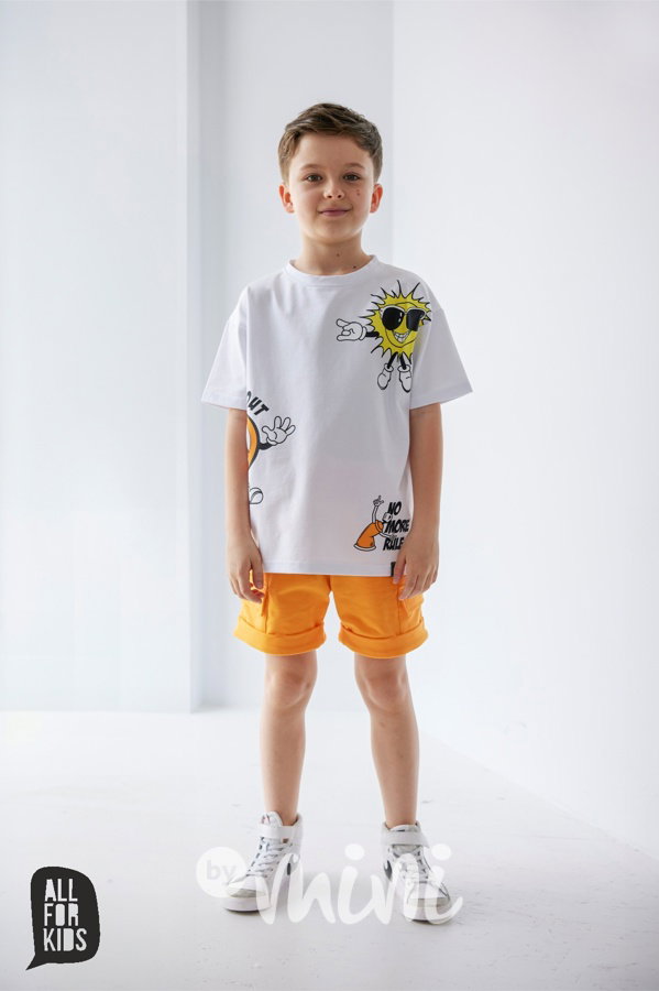 All for kids kraťasy orange