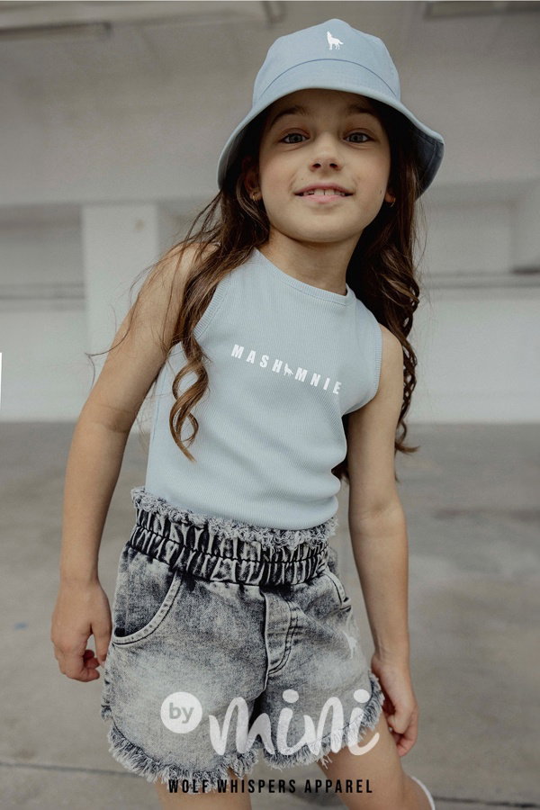 Mash Mnie denim kraťasy black