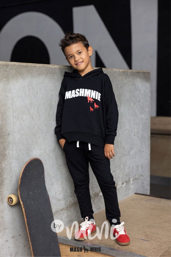 Mash Mnie jogger tepláky WOLF černé