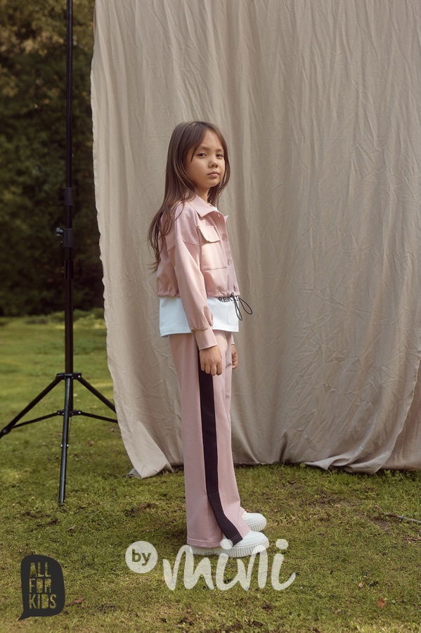 All for kids volné kalhoty pink