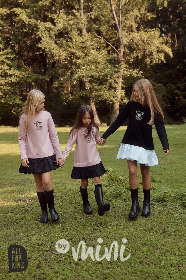 All for kids šaty Paris pink