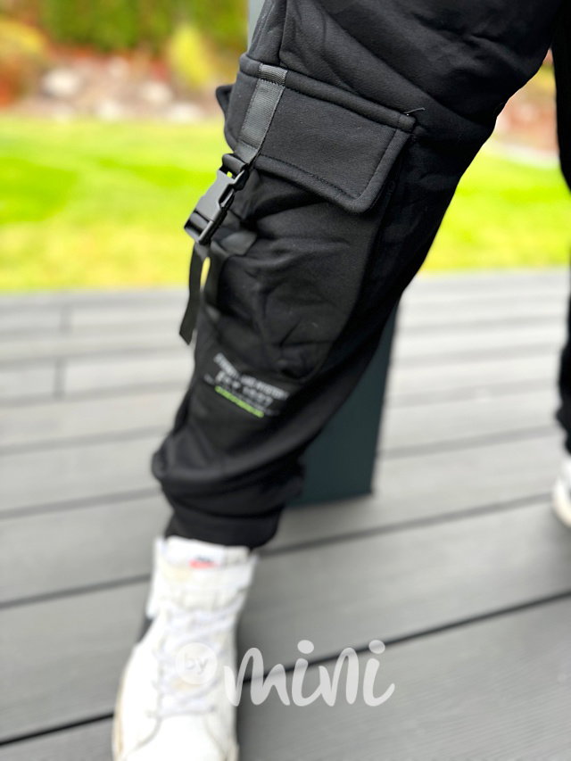 Super thermo tepláky FASHION černé