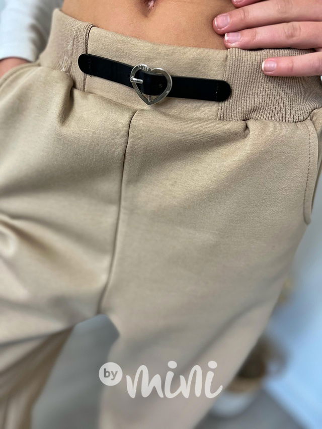 Zateplené lounge švédy HEART beige