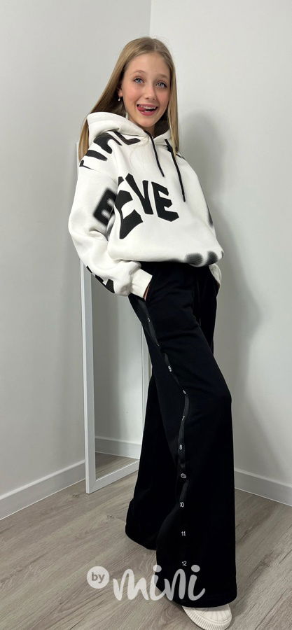 Volné relax kalhoty NUMBERS