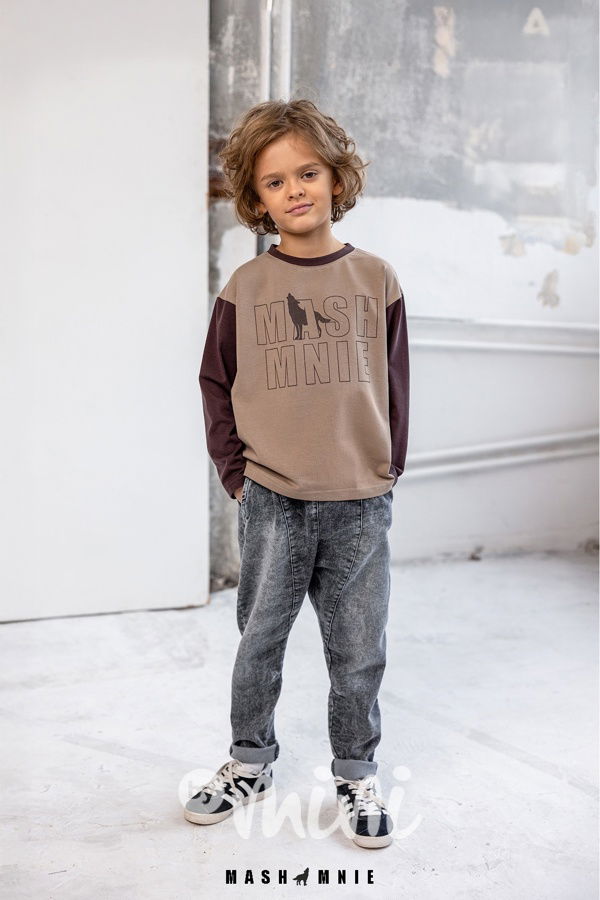 Mash Mnie jeans baggy dark