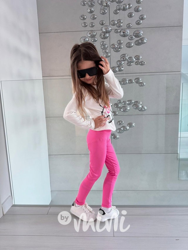 PINK BEAR blůzka + legíny