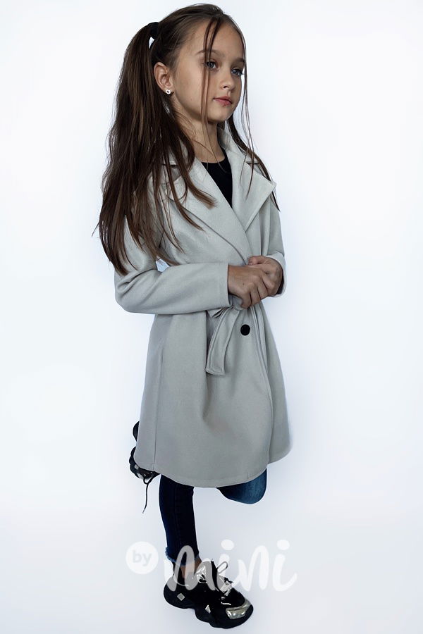 Flaušový kabátek beige