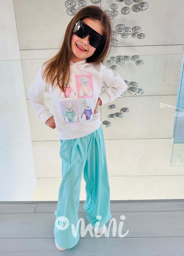 TEDDY pastel mint komplet