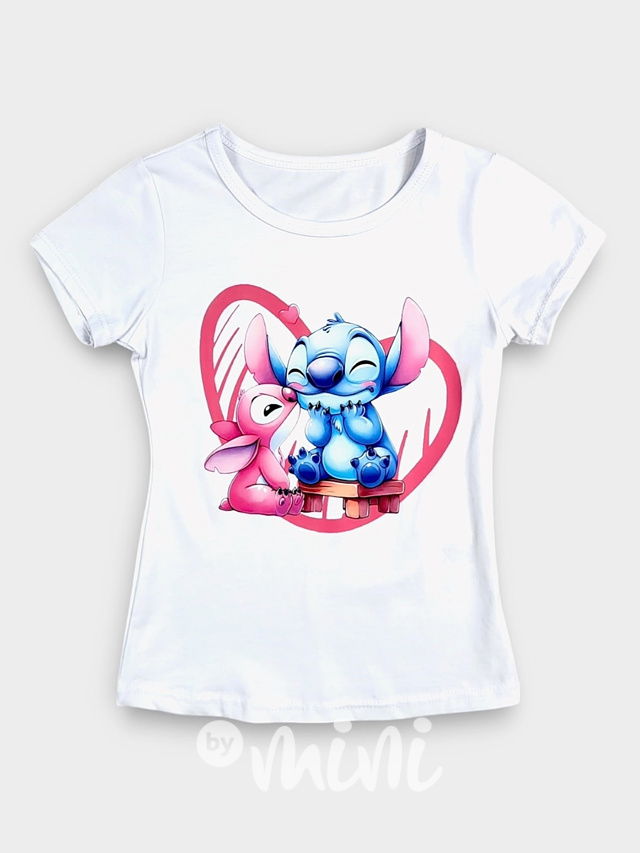 Lilo & Stitch triko white