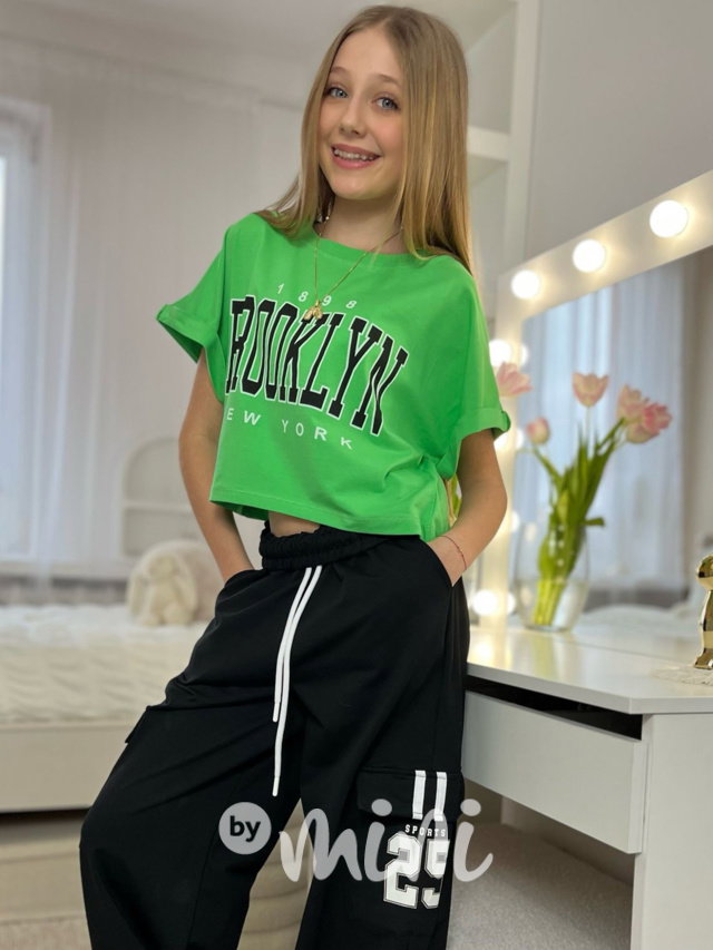 Brooklyn oversize crop top