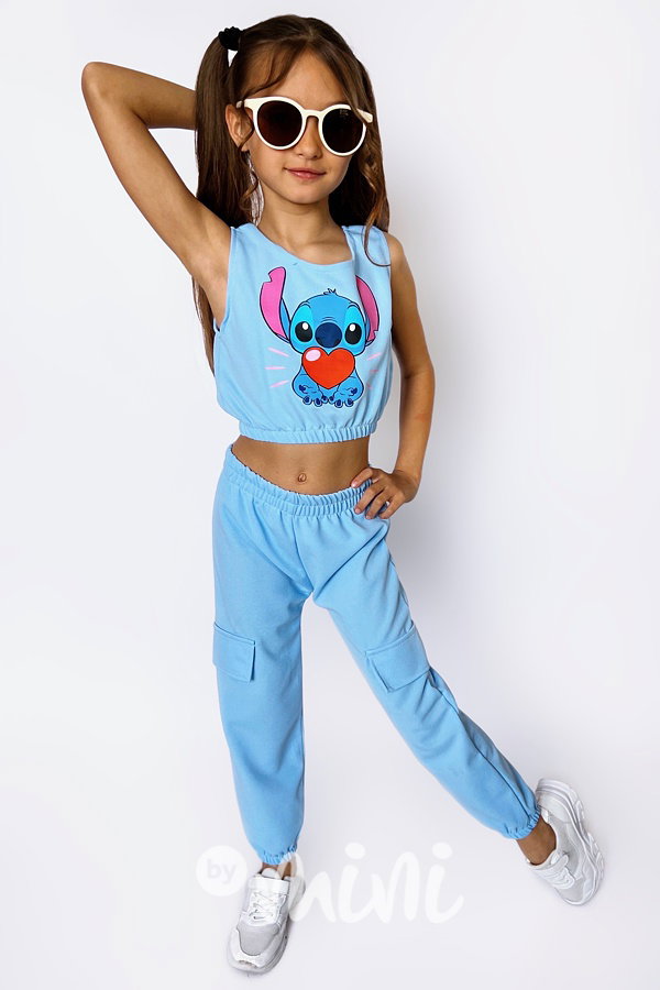 Lilo & Stitch sporty trojkomplet blue