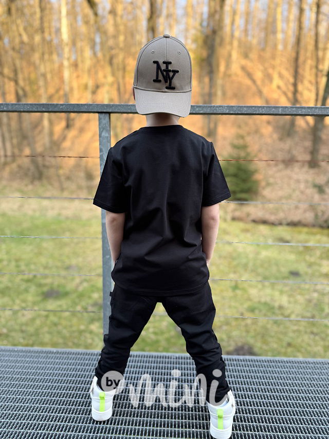 SURF černé chlapecké tepláky