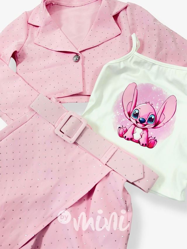 Lilo & Stitch elegant trojkomplet PINK
