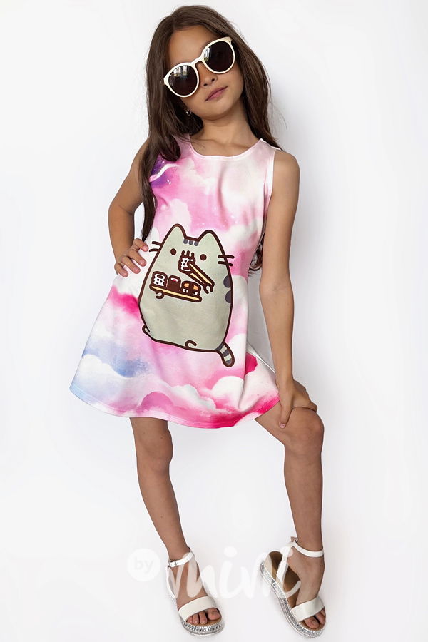 Pusheen letní šaty