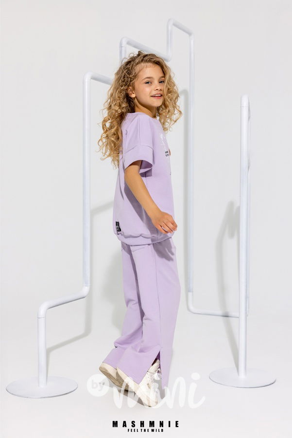 Mash Mnie mikinová blůzka lila