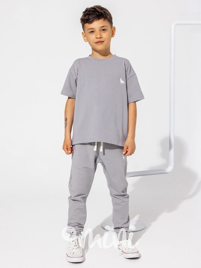 Mash Mnie jogger tepláky WOLF ice grey
