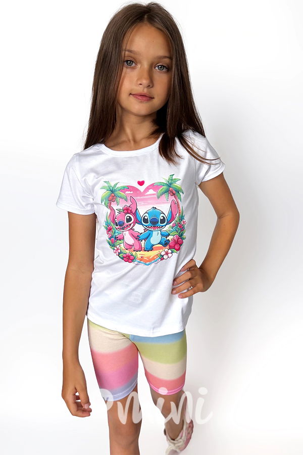 Lilo & Stitch triko Paradise bílé