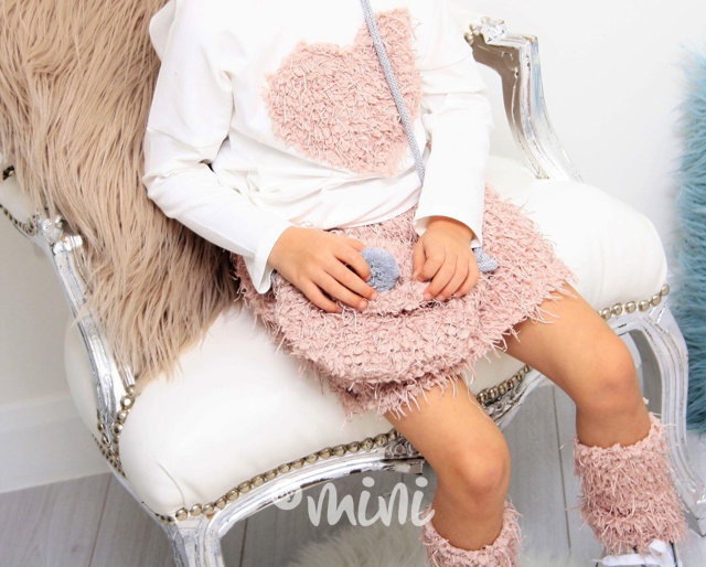 Růžová comfy kabelka