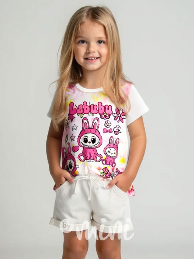 Triko pink Labubu