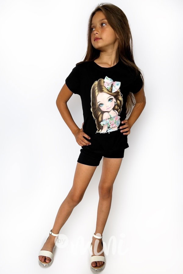 Triko GIRL černé