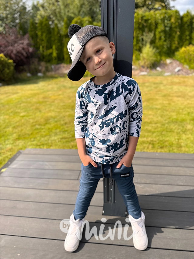 DESPACITO biker tepláky petrol