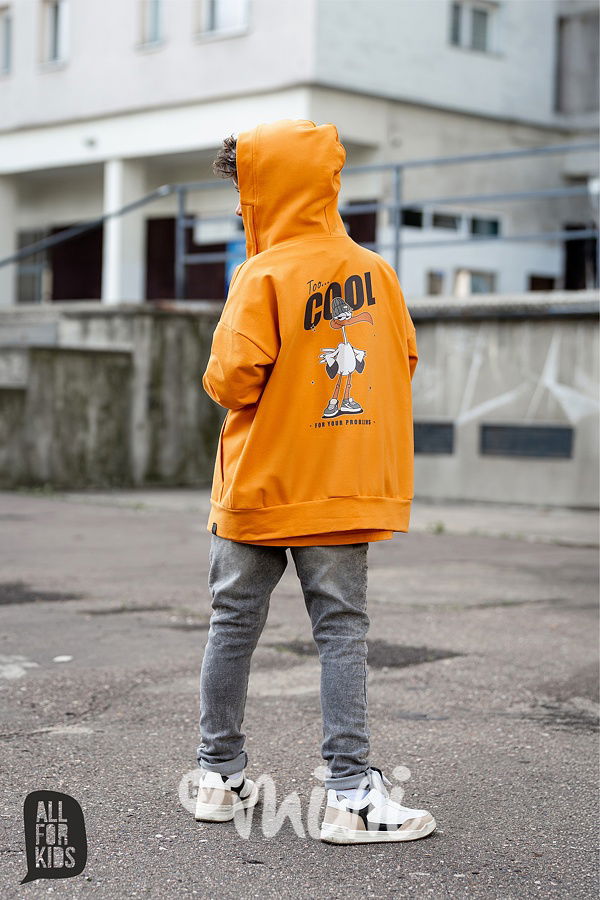 All for kids mikina COOL orange
