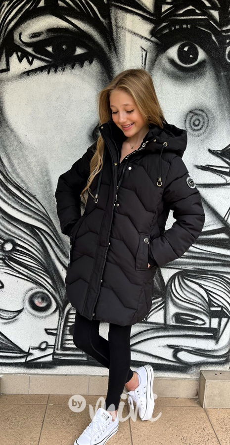 Zimní kabát Elis černý