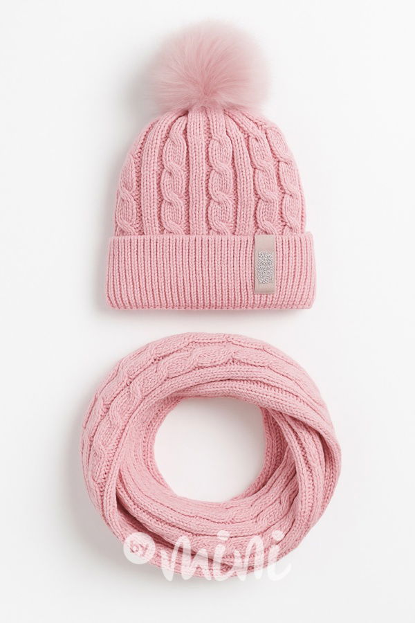 SUPER TERMO kulich + maxi nákrčník PINK