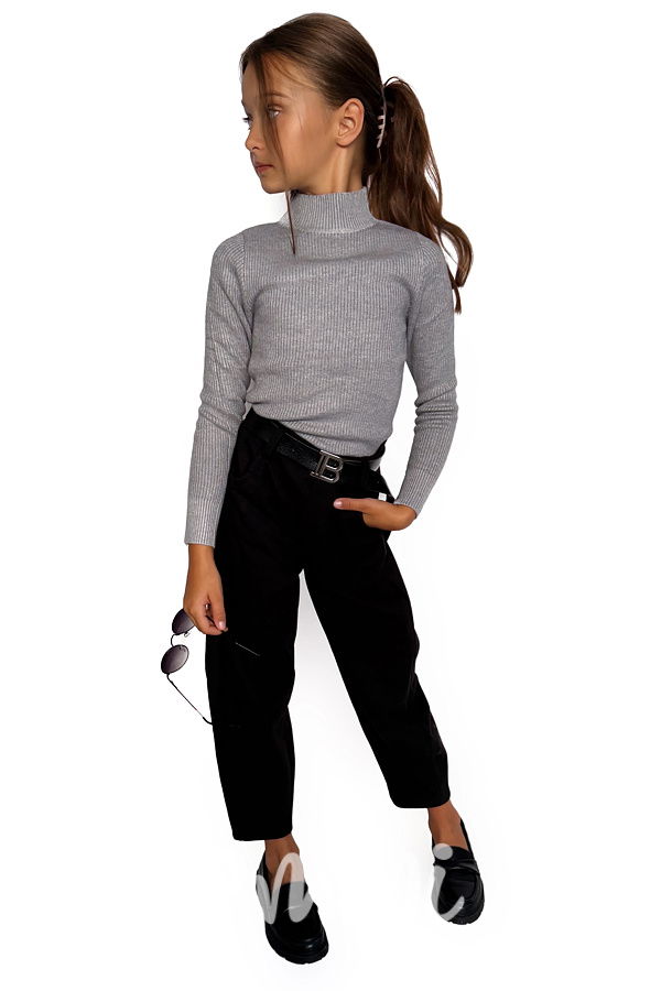 Teplé carrot fit kalhoty s páskem