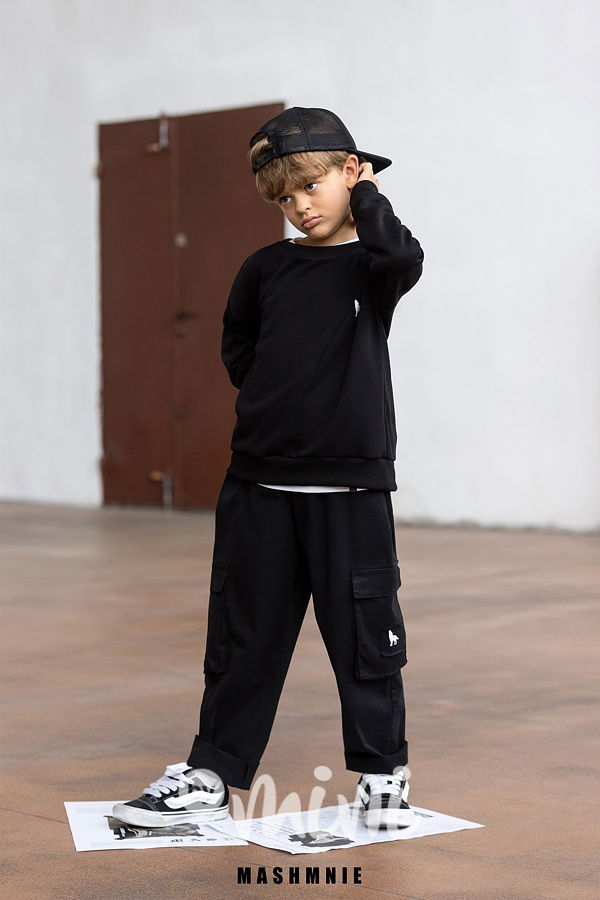 Mash Mnie volné barrel kapsáče WOLF black